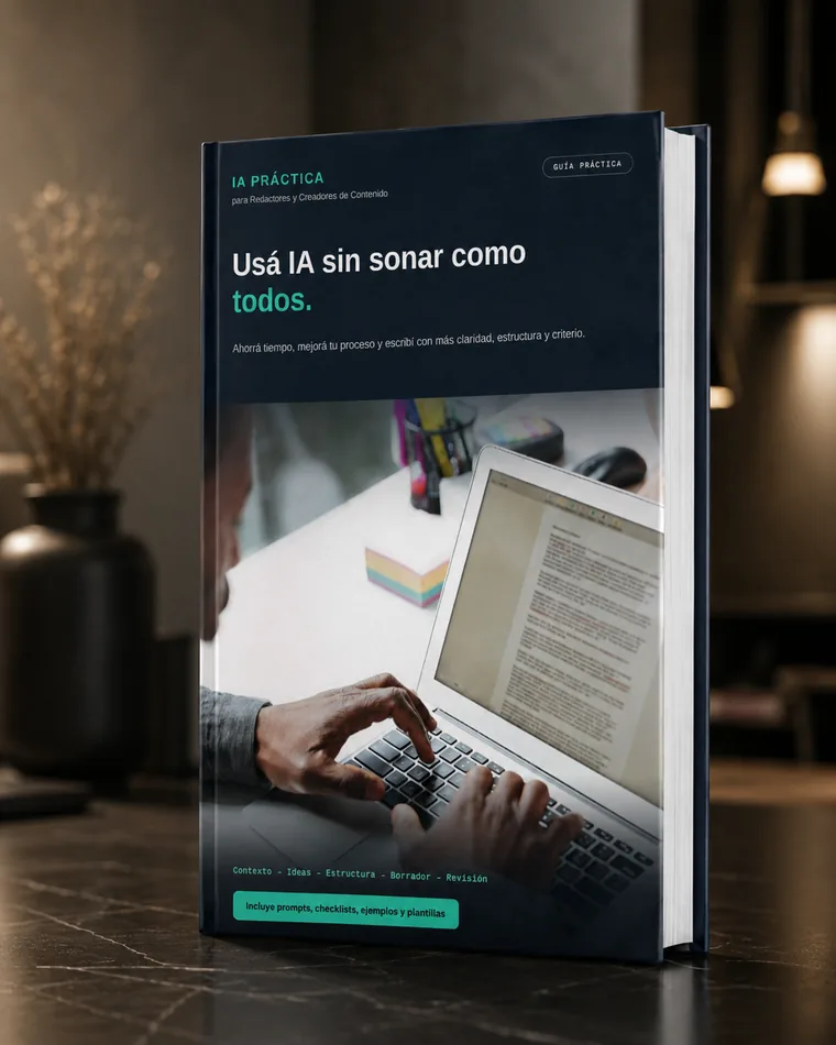 Ebook: IA práctica para redactores y creadores de contenido